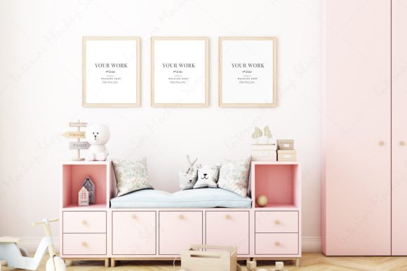 Download Frame Mockup Kids - 1286 - Mockup Collection