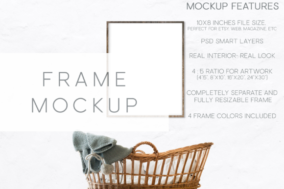 Download Nursery Wall Art Mockup Frame - Mockup Collection