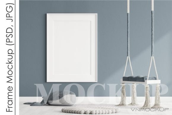 Download Modern Kid's Room Frame Mockup - Mockup Collection