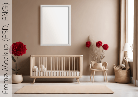 Download Nursery Mockup,Photo Frame Mockup - Mockup Collection