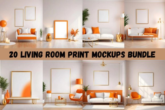 Download Modern Living Room Mockup - Mockup Collection