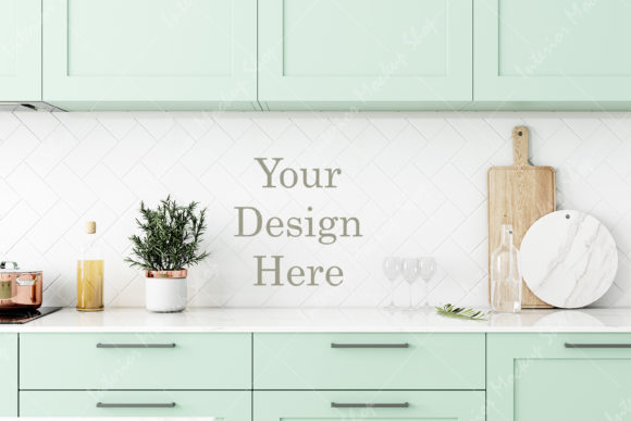 Download Background Kitchen Mockup 811 - Mockup Collection
