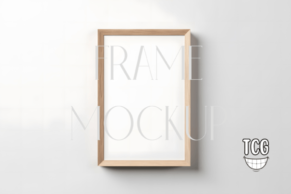 Download Wooden Frame Mockup - Vertical Frame - Mockup Collection