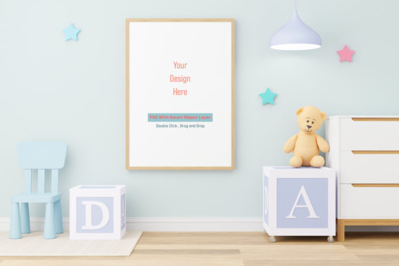 Download Nursery Digital Mockup,Frame Mockup - Mockup Collection