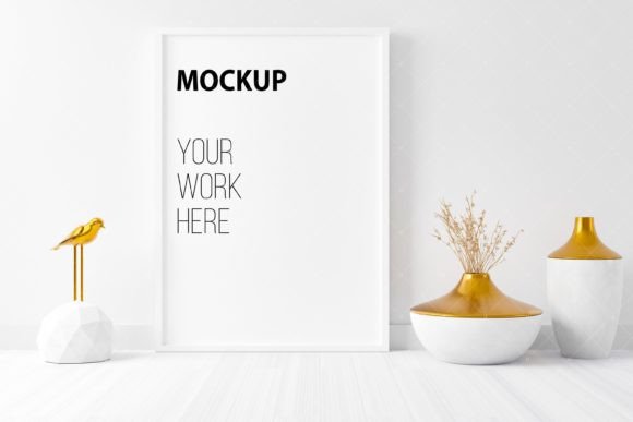Download White Photo Frame Mockup - Mockup Collection