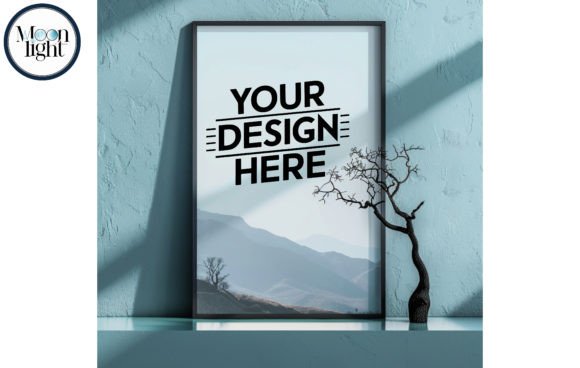Download Landscape,blank Frame Mockup A4 86 - Mockup Collection