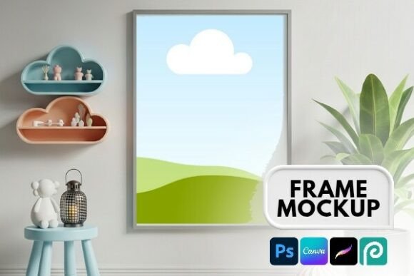 Download Canva &amp; PSD Frame Mockup Poster - Mockup Collection