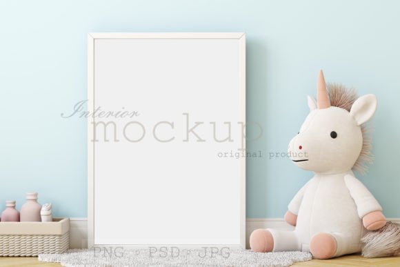 Download Kids Room Mockup Interior - 1717 - Mockup Collection