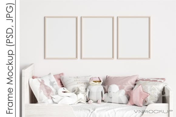 Download Modern Kid's Room Frame Mockup - Mockup Collection