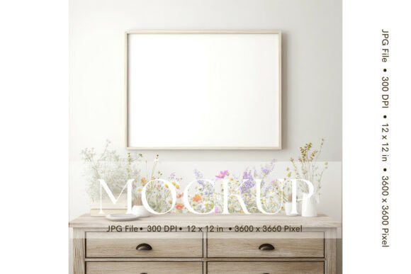 Download Photo Frame Mockup, Room Wallart - Mockup Collection
