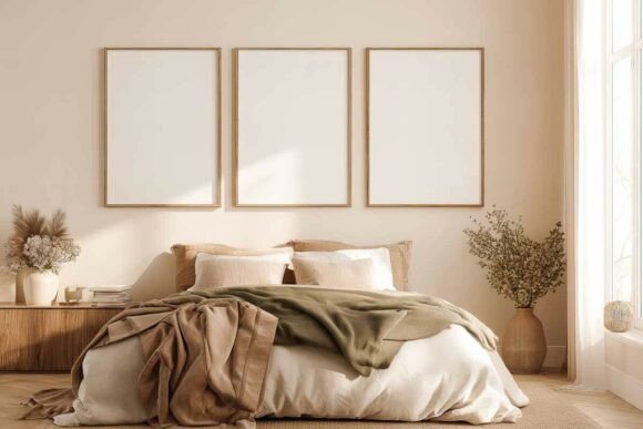 Download Frames Mockup in Interior - Mockup Collection