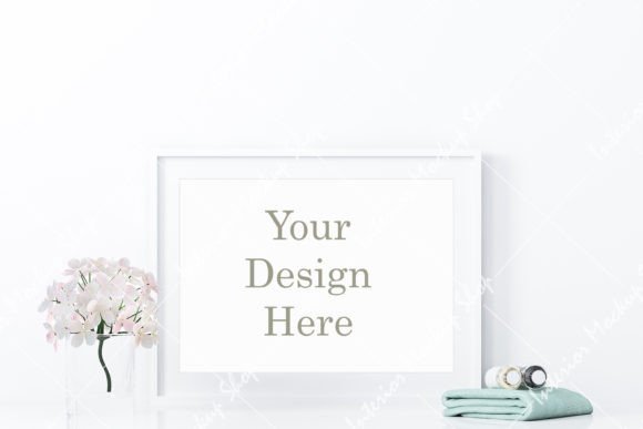 Download Frame Mockup Bathroom - 415 - Mockup Collection