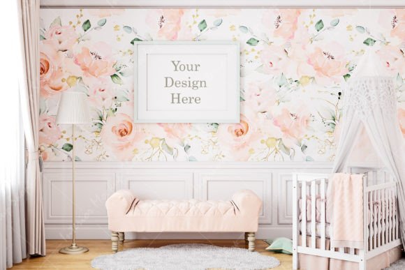 Download Nursery Mockup, Kids Room Mockup - Mockup Collection