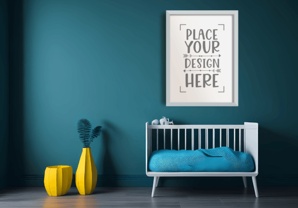 Download Nursery Mockups, Nursery Frame - Mockup Collection