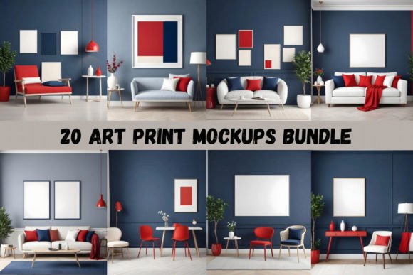 Download Living Room Mockup - Mockup Collection