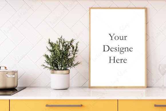 Download Kitchen Frame Mockup - 246 - Mockup Collection