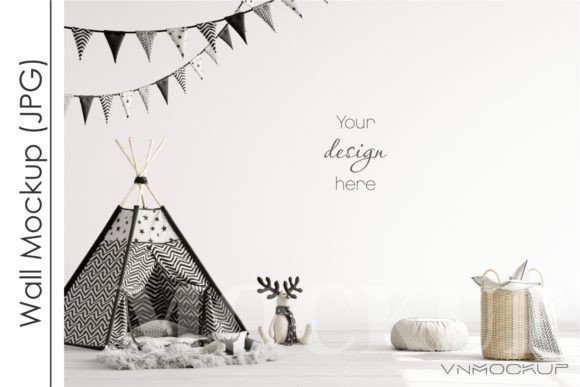 Download Scandinavian Kid's Room Mockup - Mockup Collection
