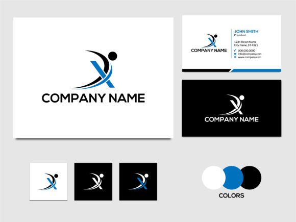 Download X Initial Minimalist Modern Logo Design - Design Collection