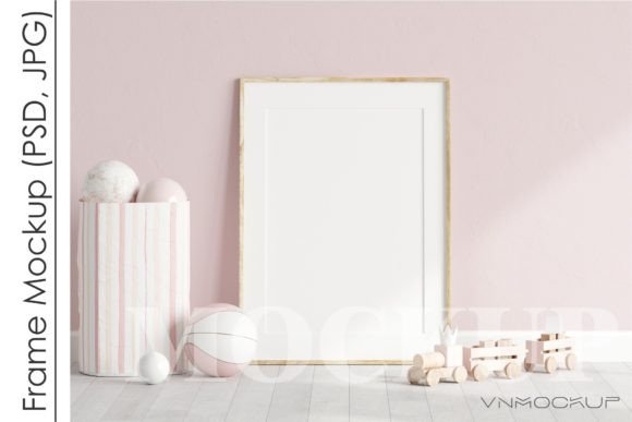 Download Modern Kid's Room Frame Mockup - Mockup Collection