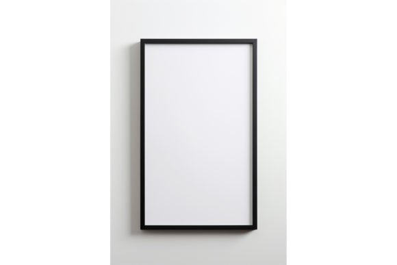 Download Black Border Picture Frame Mockup - Mockup Collection