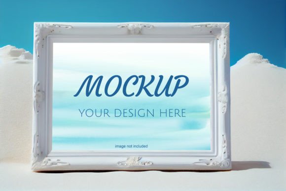 Download Sea_frame_mockup_1 (Ai Generated) - Mockup Collection