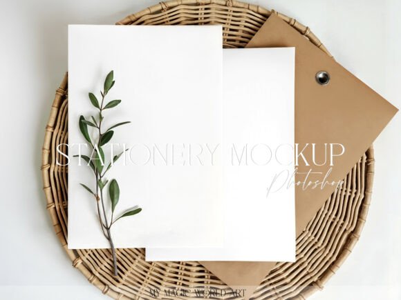 Download Minimal Mockup Wedding Invitation RSVP - Mockup Collection