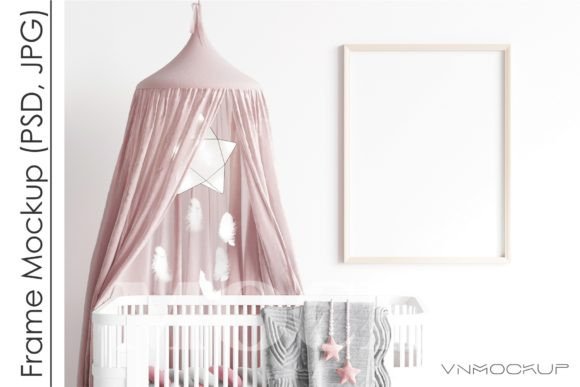Download Modern Kid's Room Frame Mockup - Mockup Collection
