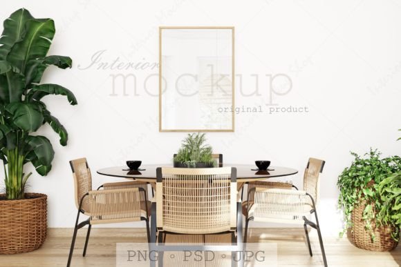 Download Frame Mockup in Interior - 1610 - Mockup Collection