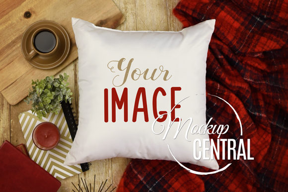 Download Cozy Living Room Mockup Pillow Photo - Mockup Collection