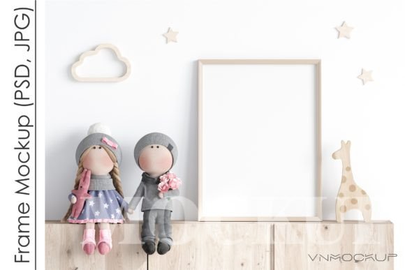 Download Modern Kid's Room Frame Mockup - Mockup Collection