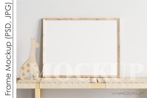 Download Frame Nursery Interior Wall Mockup - Mockup Collection