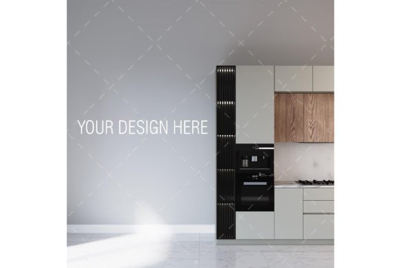 Download Interior Kitchen Mockup - Mockup Collection