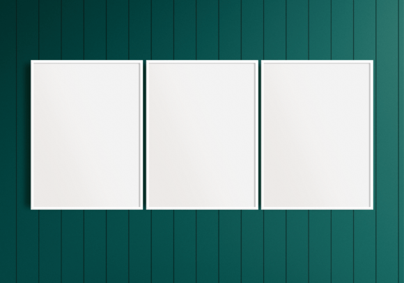 Download Three Poster Mockups - Mockup Collection