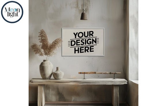 Download Landscape,blank Frame Mockup A4 42 - Mockup Collection