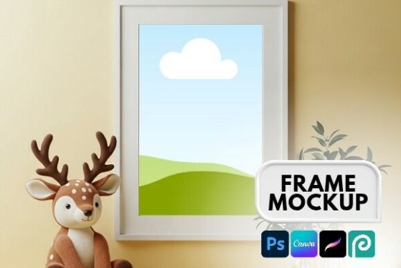 Download Canva &amp; PSD Frame Mockup Poster - Mockup Collection