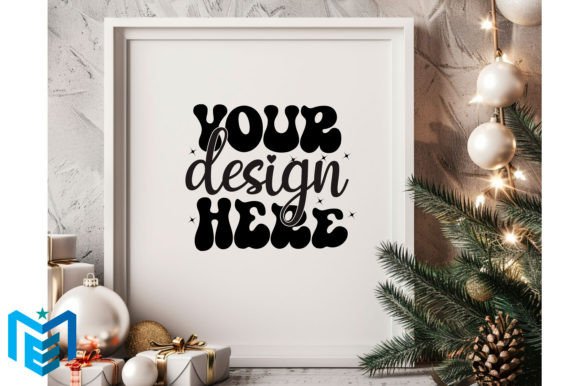 Download Christmas Wood Frame Mockup - Mockup Collection