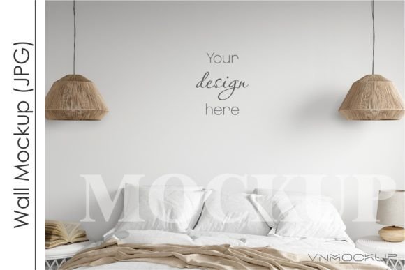 Download Bedroom Wall Mockup - Mockup Collection