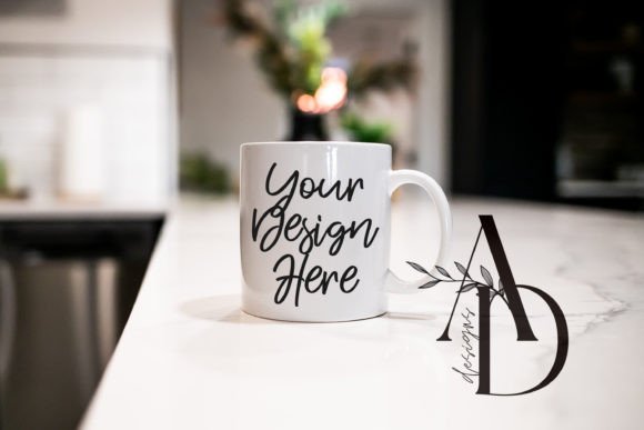 Download White Mug Clean Counter Minimal Mockup - Mockup Collection