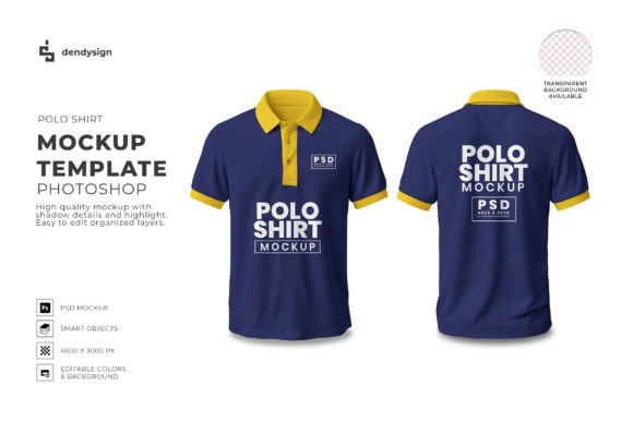 Download Polo Shirt Mockup Template Photoshop - Mockup Collection