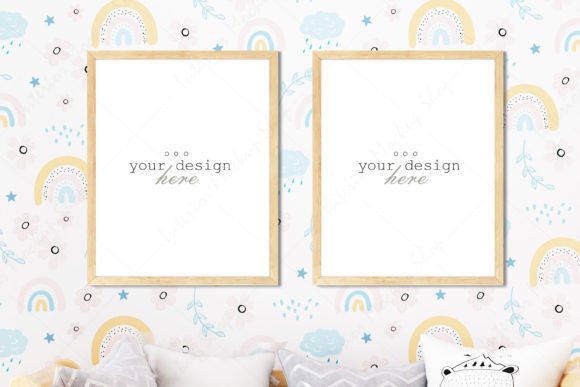 Download Nursery Mockup Frame - Mockup Collection