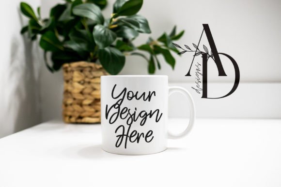 Download White Mug Clean Counter Minimal Mockup - Mockup Collection