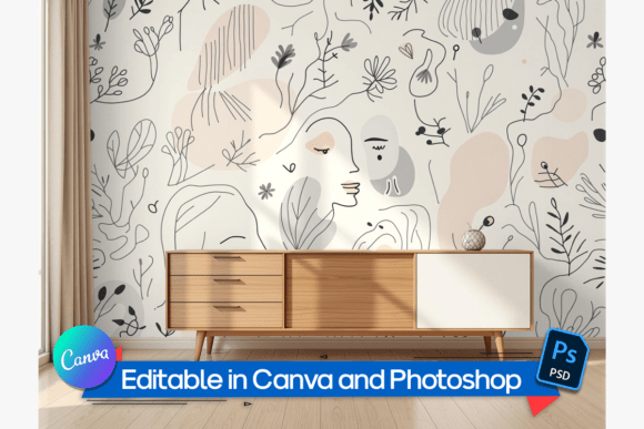 Download Surface Pattern Interior Mockup - Interior mockup Collection