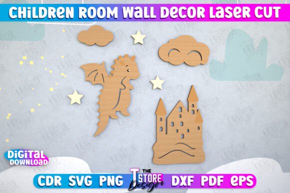 Download Wall Baby Room Decor Laser Cut Design - Design Collection