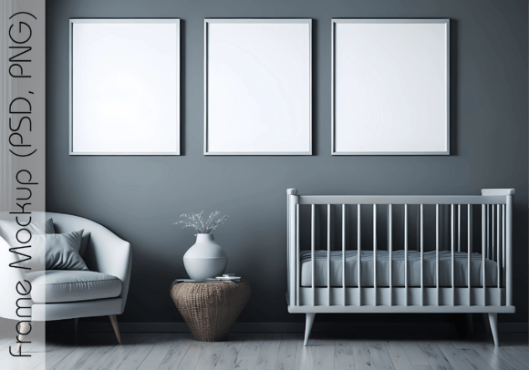 Download Nursery Mockup, Kids Mockup - Mockup Collection