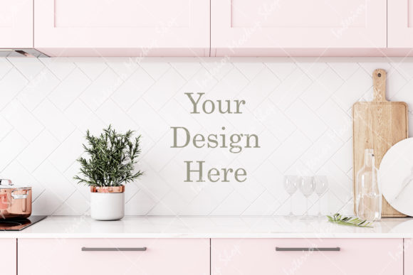 Download Kitchen Mockup, Background 817 - Mockup Collection