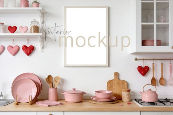 Download Frame Mockup Kitchen - 530 - Mockup Collection
