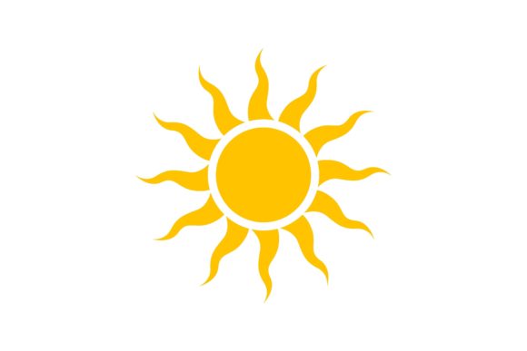 Download Shape of Summer Sun. Vector Illustration - Sun Collection