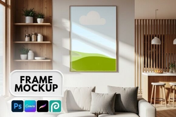 Download Canva &amp; PSD Frame Mockup Poster - Mockup Collection