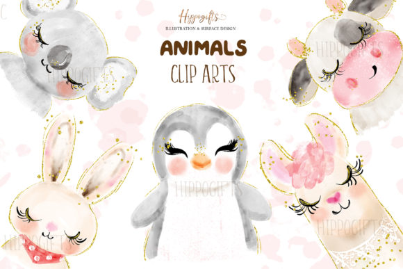 Download Watercolor Animals Illustration - Watercolor animals Collection