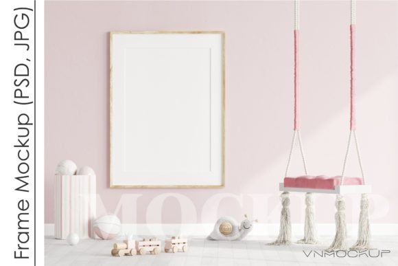 Download Modern Kid's Room Frame Mockup - Mockup Collection